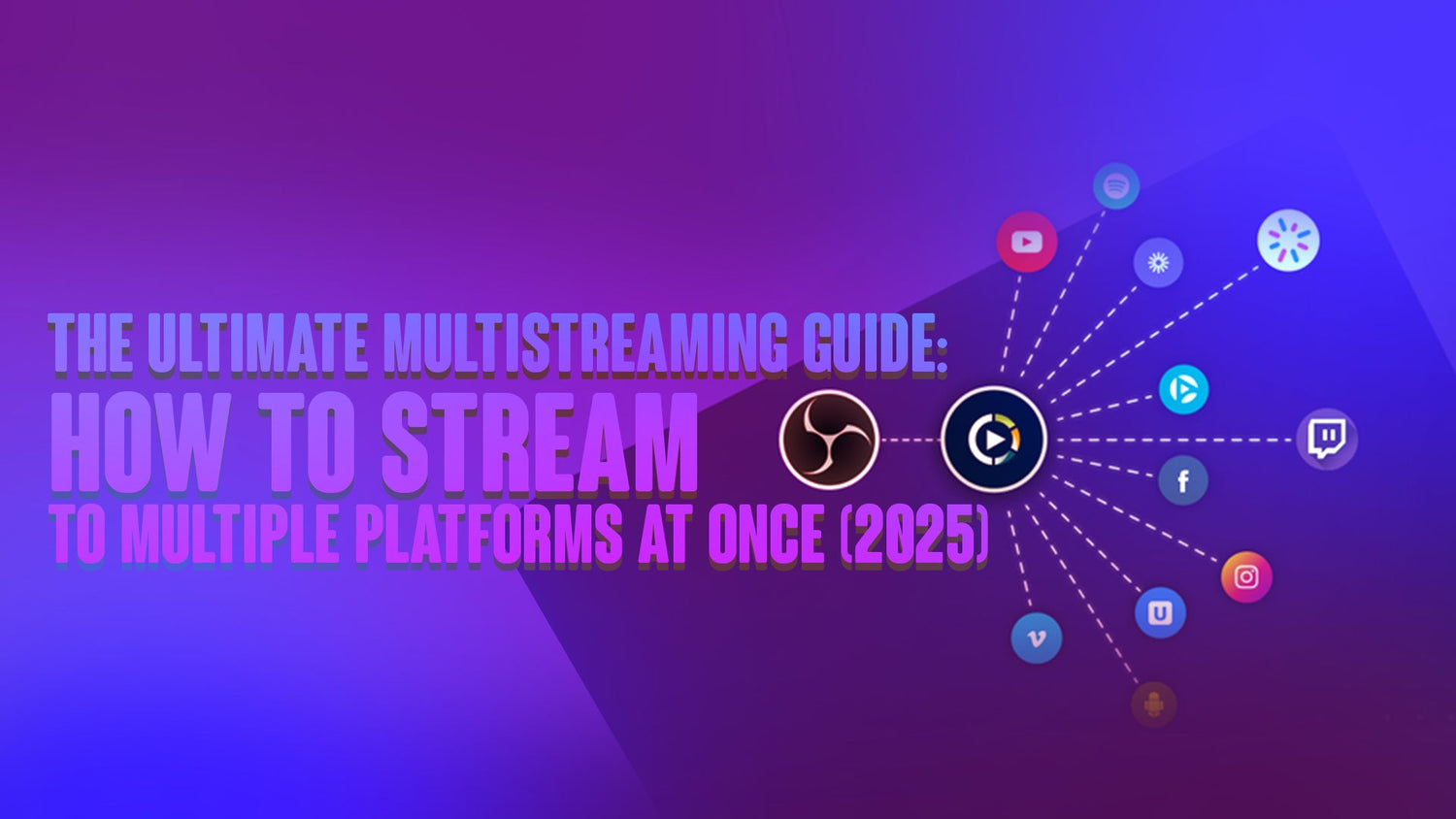 A step-by-step guide to multistreaming in 2025 using tools like Restream and Streamlabs, with tips for setup, software, and reaching more viewers across platforms.