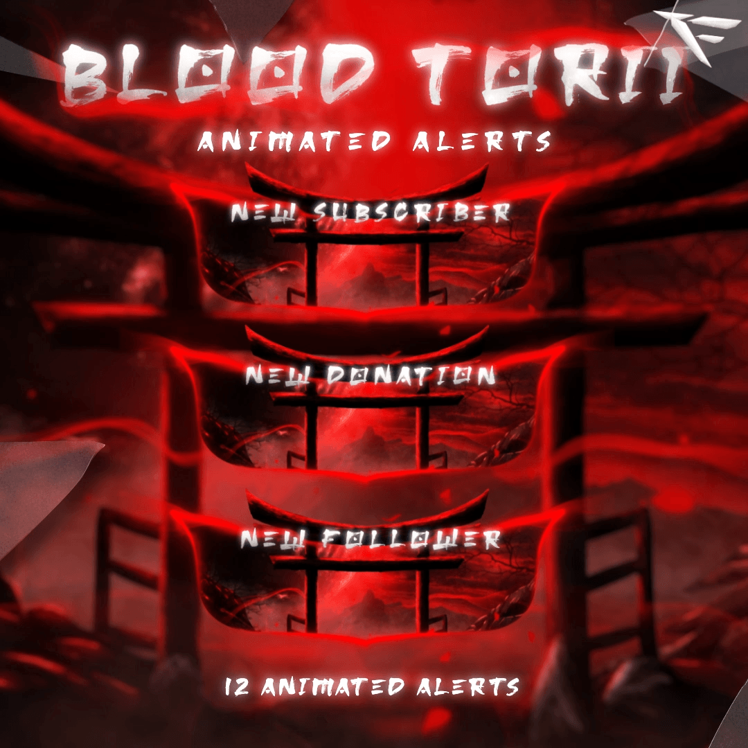 Blood Torii Alerts - FragileGFX