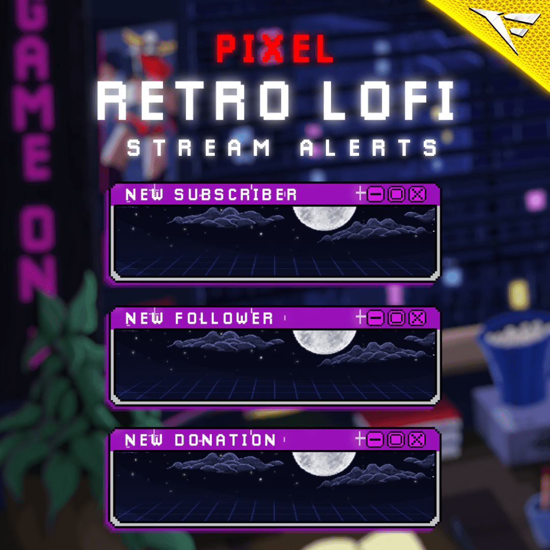 Retro Lofi Alerts - FragileGFX