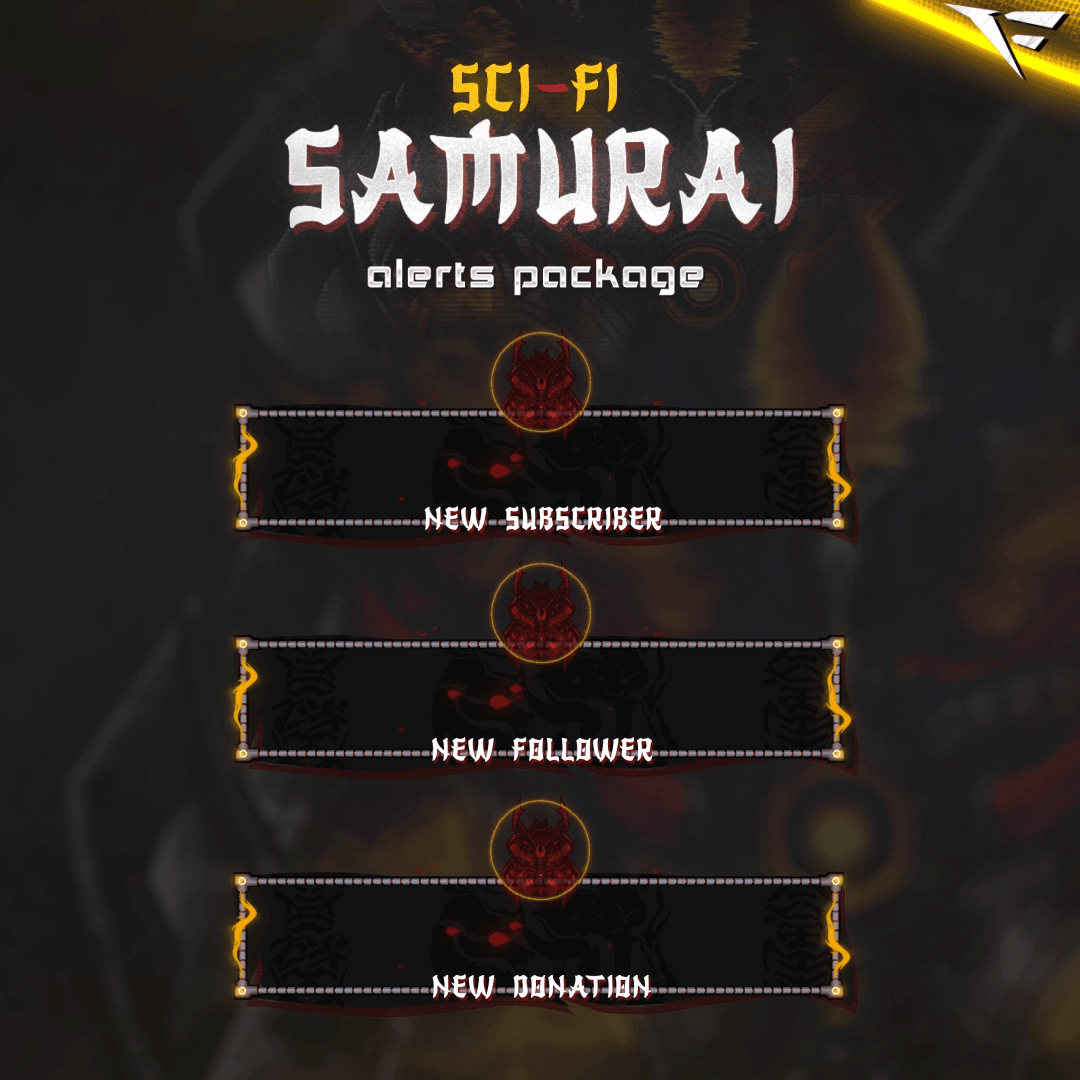 Sci-Fi Samurai Alerts - FragileGFX