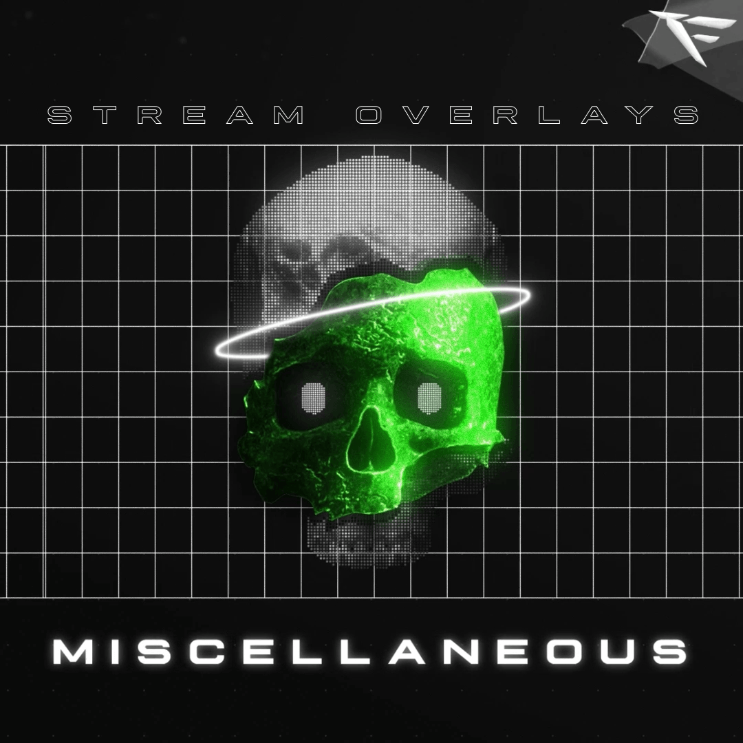 Miscellaneous Twitch Stream Overlay Package - FragileGFX