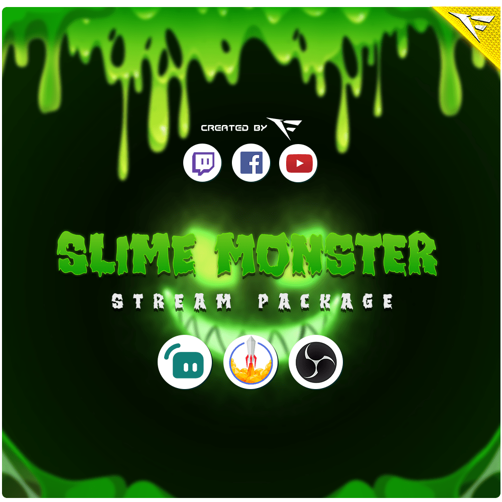 Slime Monster package - FragileGFX