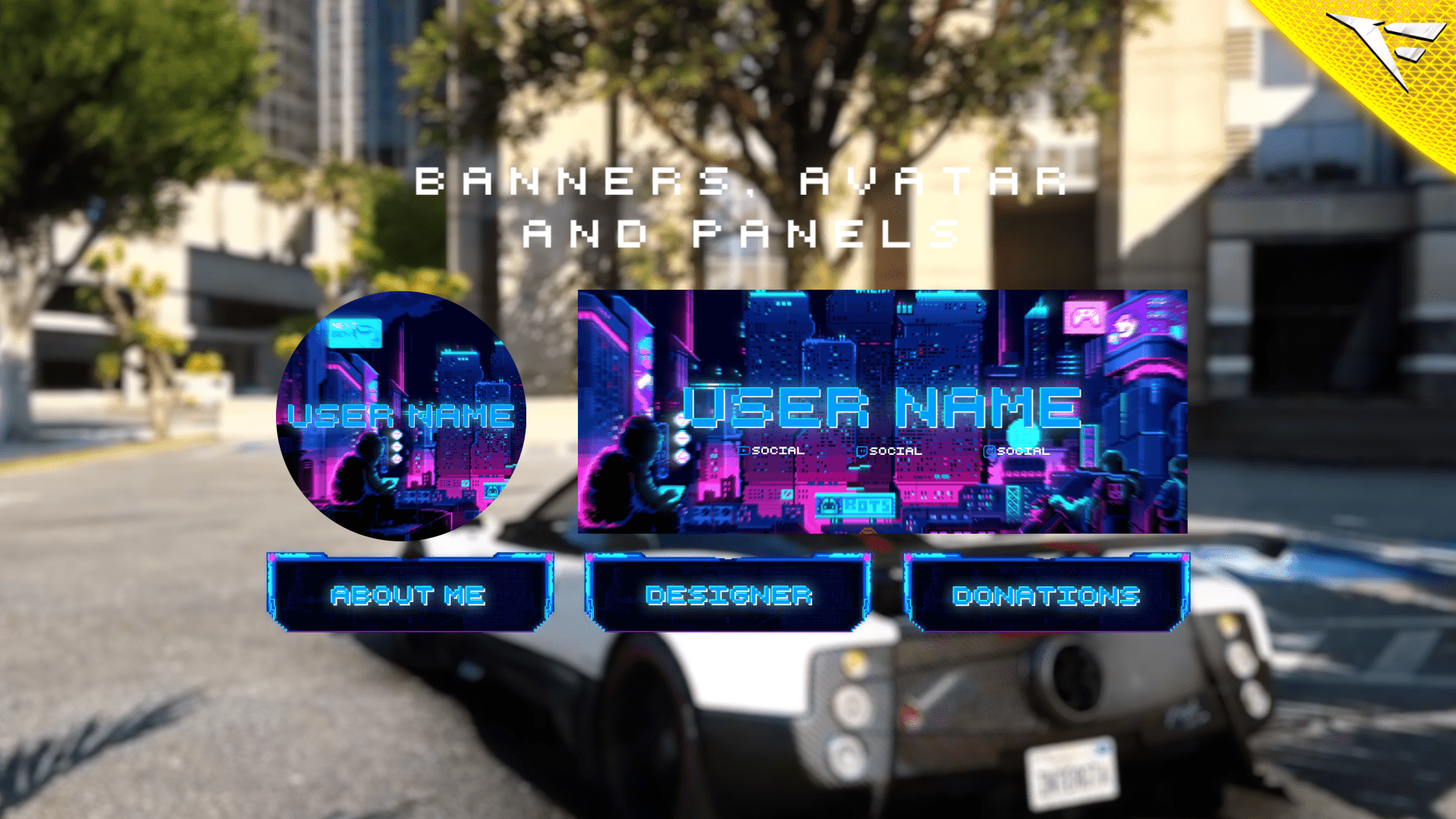 Cyber City Package - FragileGFX