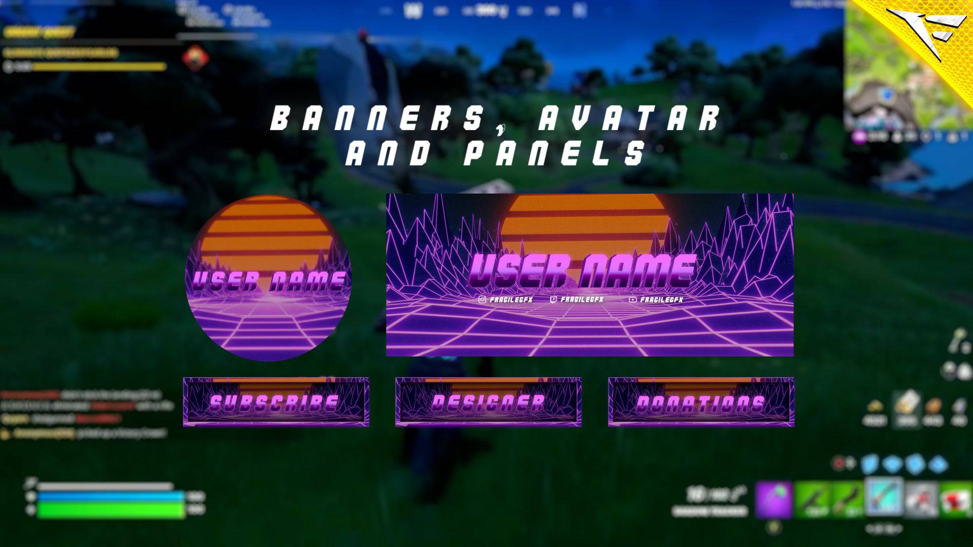 Synthwave Package - FragileGFX