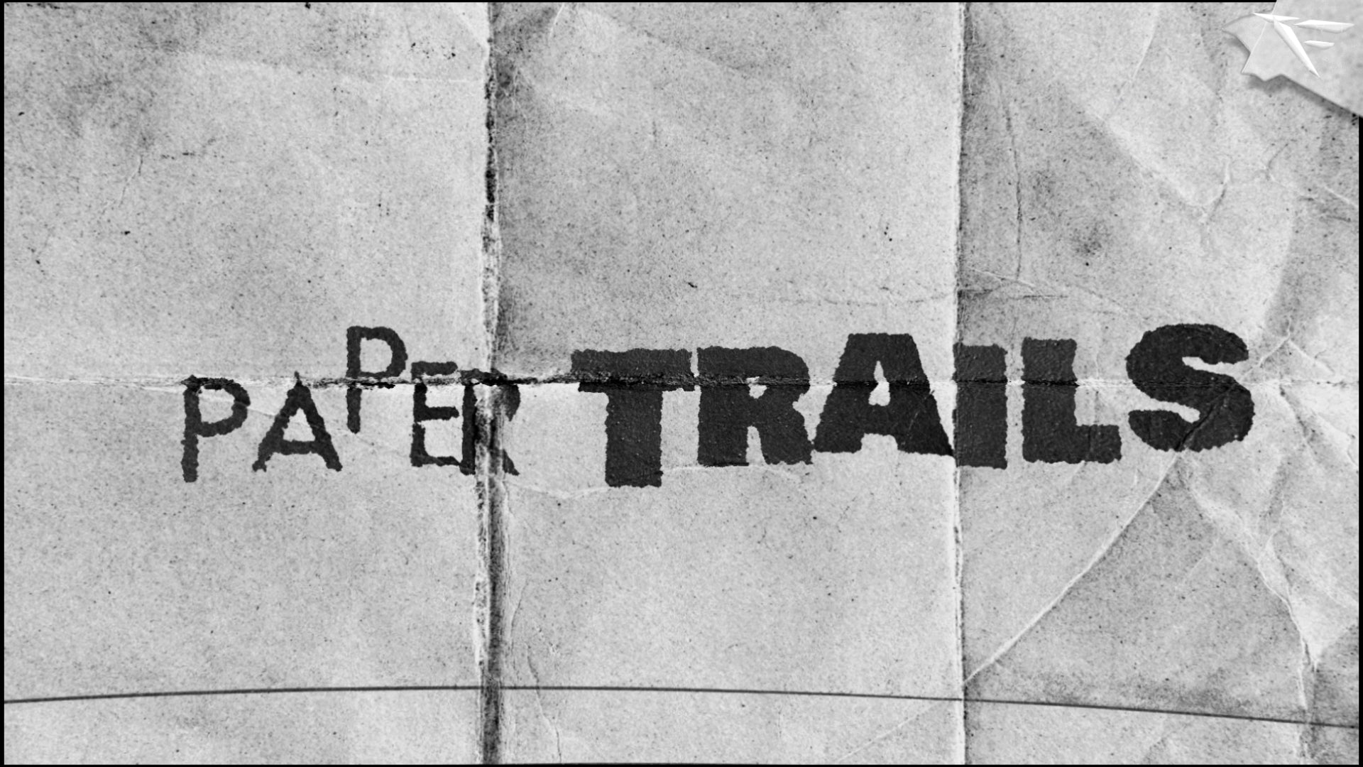 Paper Trails Twitch overlay package displayed on a streaming screen with cozy paper-textured elements, webcam frame, and chat box using OBS.