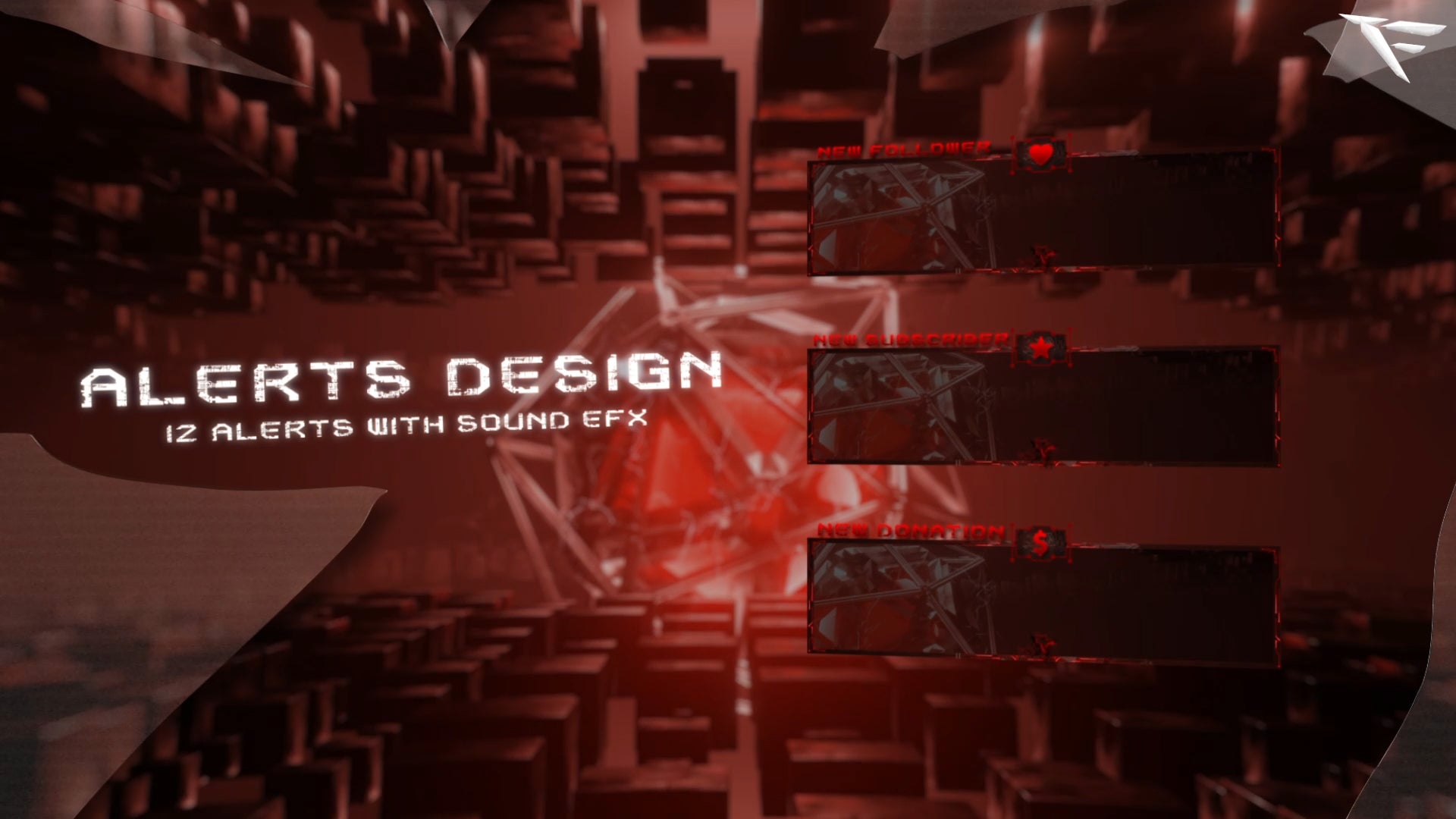 Minimalist Twitch alerts with clean animations and professional design — perfect for follows, subs, and donations on OBS, Streamlabs, and Twitch.