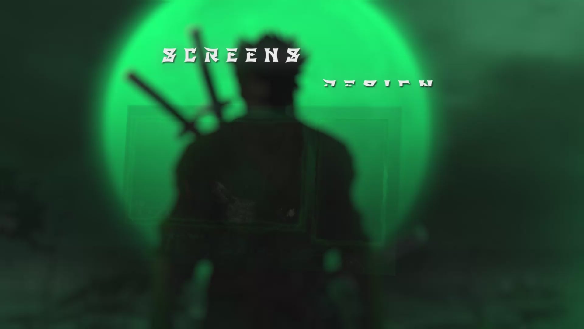 "Stream Starting Soon" screen with green mist and anime swordsman silhouette – OBS overlay with cinematic LoFi design
"Be Right Back" screen featuring foggy battlefield background and glowing swordsman aura – perfect for anime and LoFi streams