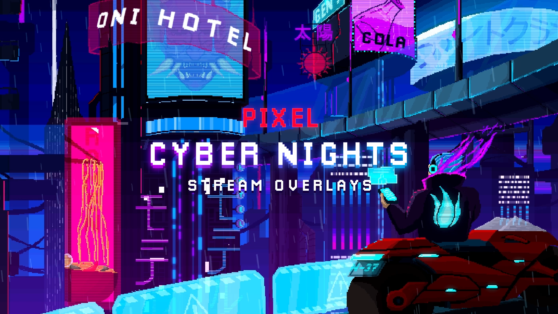 Cyber Nights Package - FragileGFX