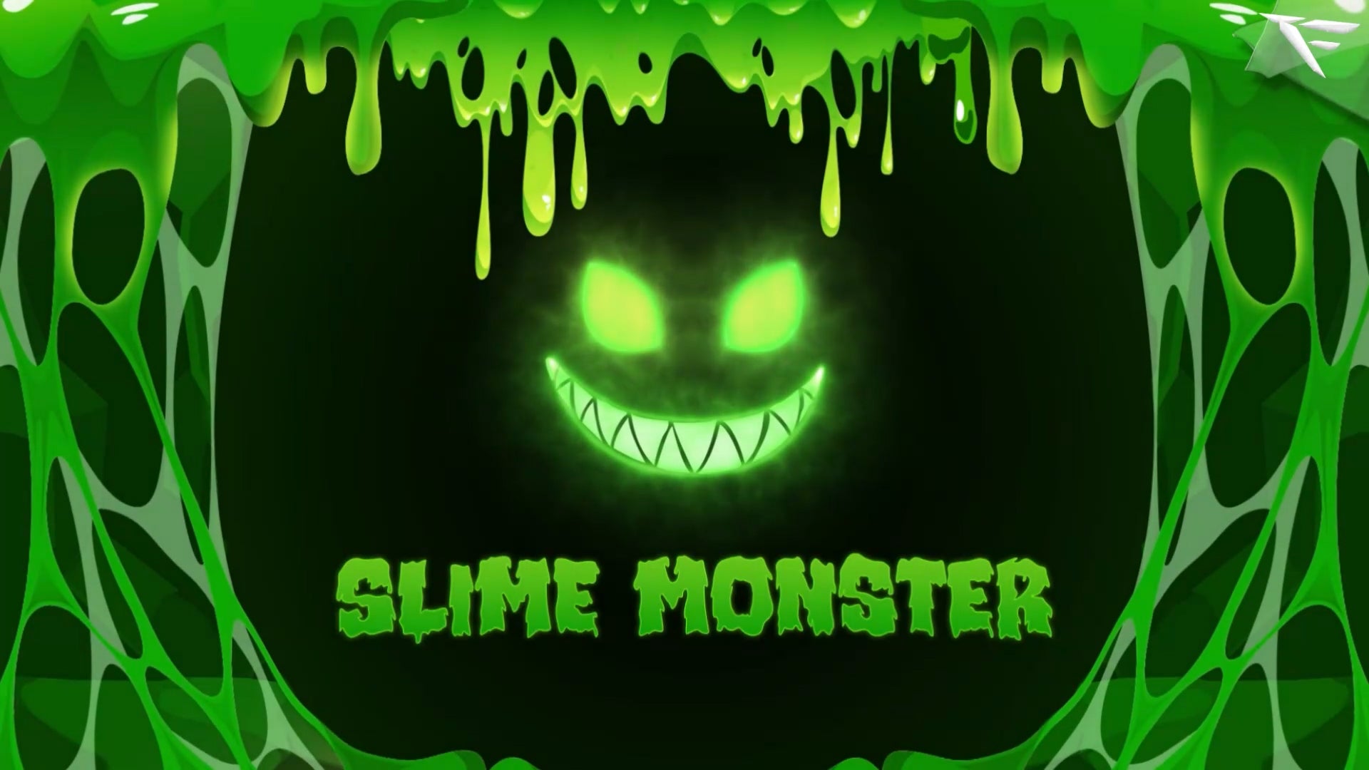 Slime Monster Twitch Overlay Package thumbnail featuring toxic green slime effects and animated monster theme – full stream setup for Twitch, OBS, and Streamlabs.