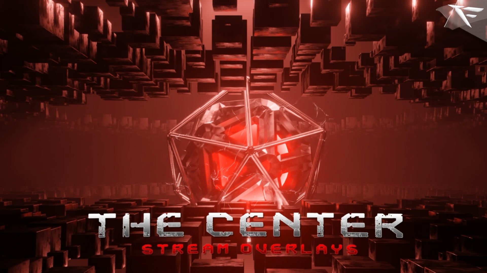 Minimalist Twitch overlay bundle “The Center” by FragileGFX — clean animated screens, alerts & panels for professional streaming.