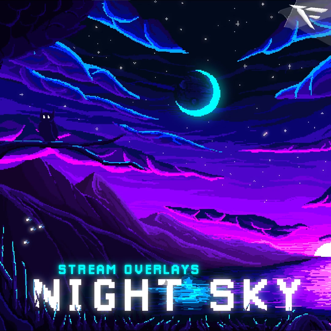 Night Sky Stream Overlay