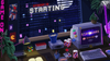 Collection of animated pixel-style Twitch stream screens from the Retro Lofi overlay pack, including 'Starting Soon', 'Be Right Back', 'Stream Ending', 'Intermission', and 'Offline' scenes—designed for OBS with a cozy, vintage pixel art aesthetic